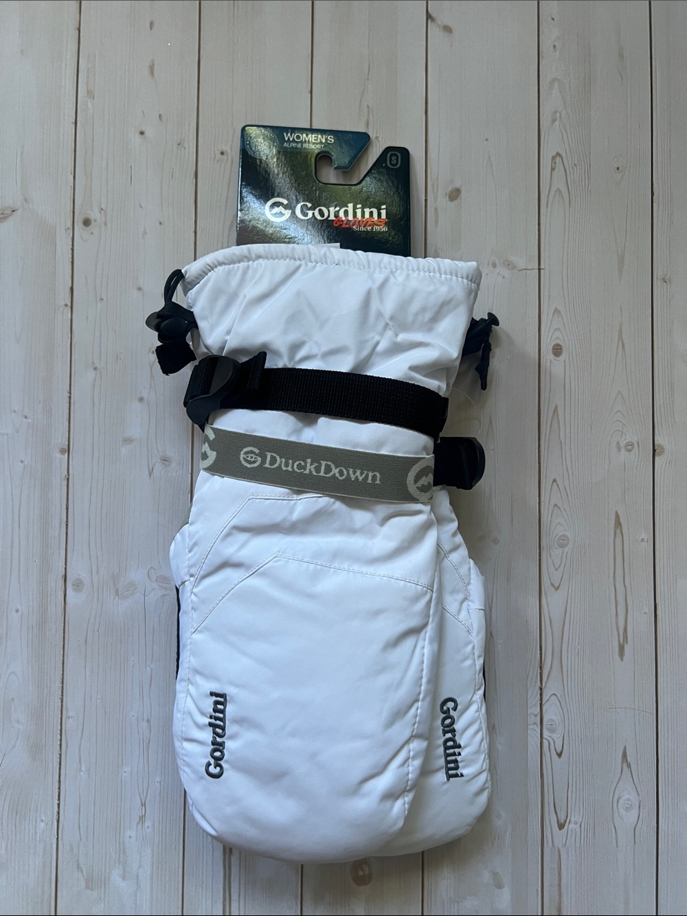 Gordini Women's White DuckDown Ski Mittens